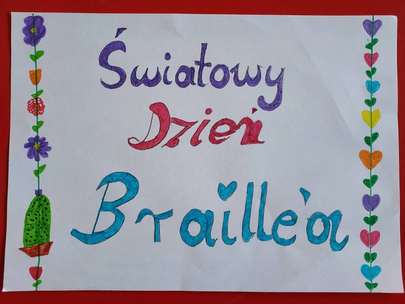 foto:  Światowy Dzień Braile'a